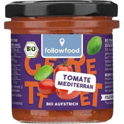 followfood Aufstrich Tomate mediterran bio