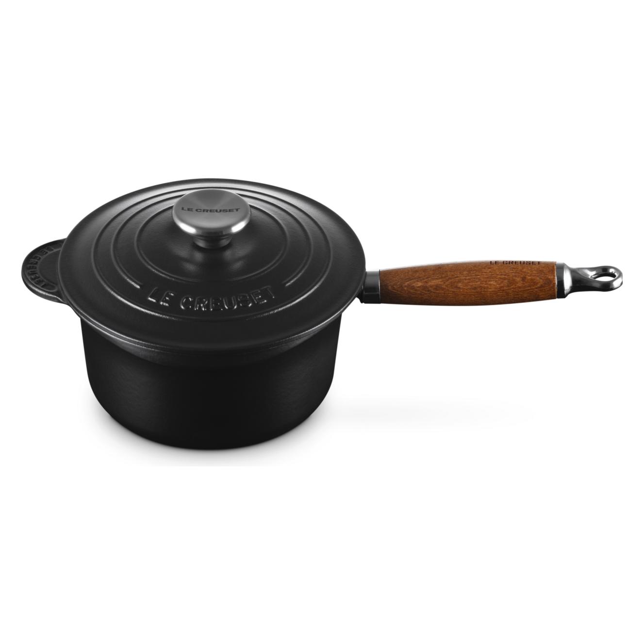 Le Creuset Profitopf mit Holzgriff (Kochtopf, Gusseisen, 18 x 10 cm) (21139180000460)