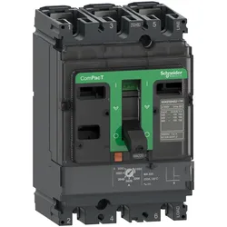 Schneider Electric C10F3MA025 Kompaktleistungsschalter ComPacT NSX100F mit MA25 3P3D 25A, 36kA/415V AC