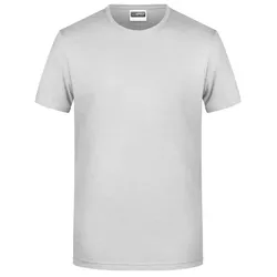 Basic T-Shirt "8008" - XXL - ash