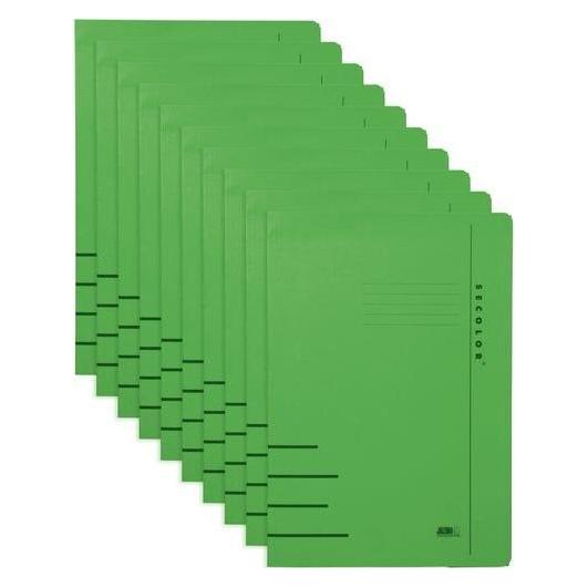 Tarifold Clipmappe Djois Secolor Folio Pappe 250 mm x 350 mm Grün (Folio) (3103708)