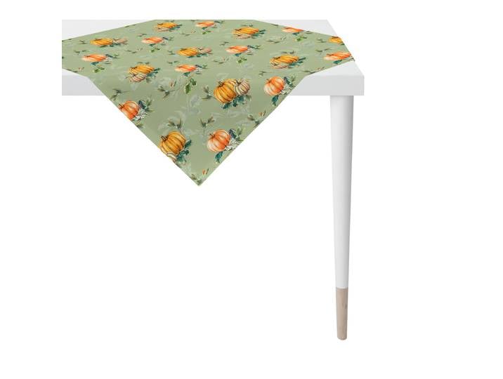 Tischdecke Herbstzeit Typ E 85 x 85cm Grün/Grün