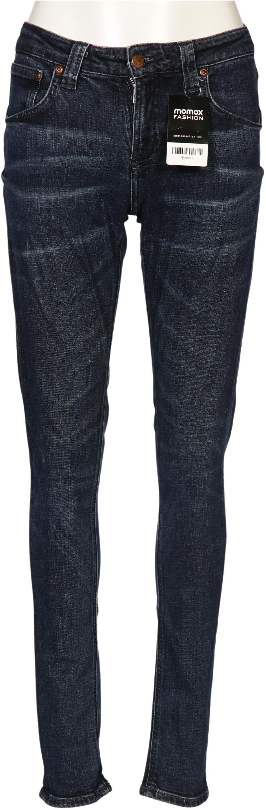 Nudie Jeans Damen Jeans, Marineblau, Gr. W27, Baumwolle - Second Hand