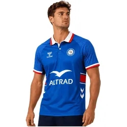hummel, Sportshirt, Maillot 40-Jahre-Jubiläum MHR 2026/27 (M), Blau, Rot