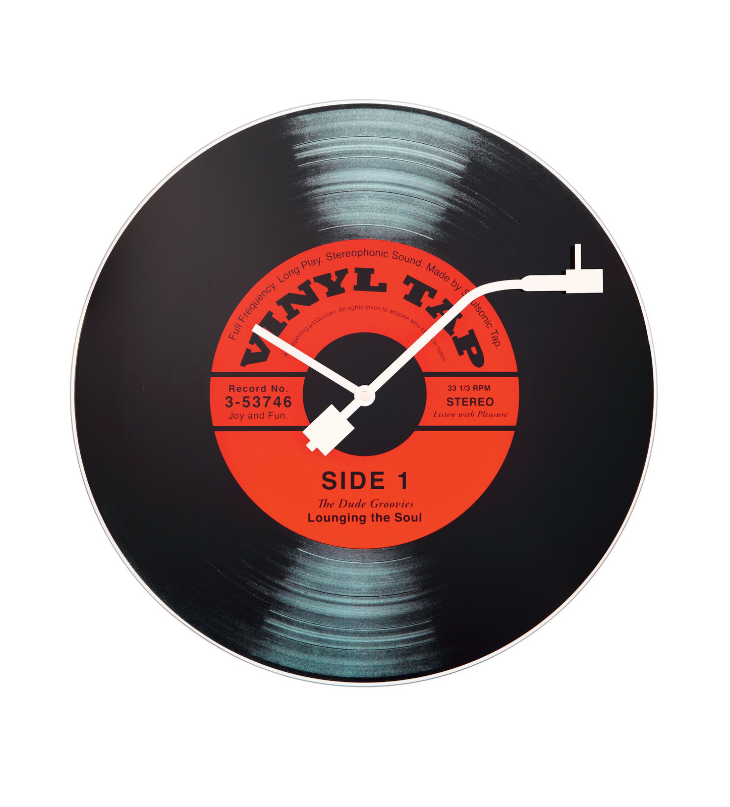 NeXtime Vinyl Tap Wandklok 8141 Analoog