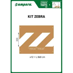 Ampere, Sicherheitskennzeichnung, Schablonenset