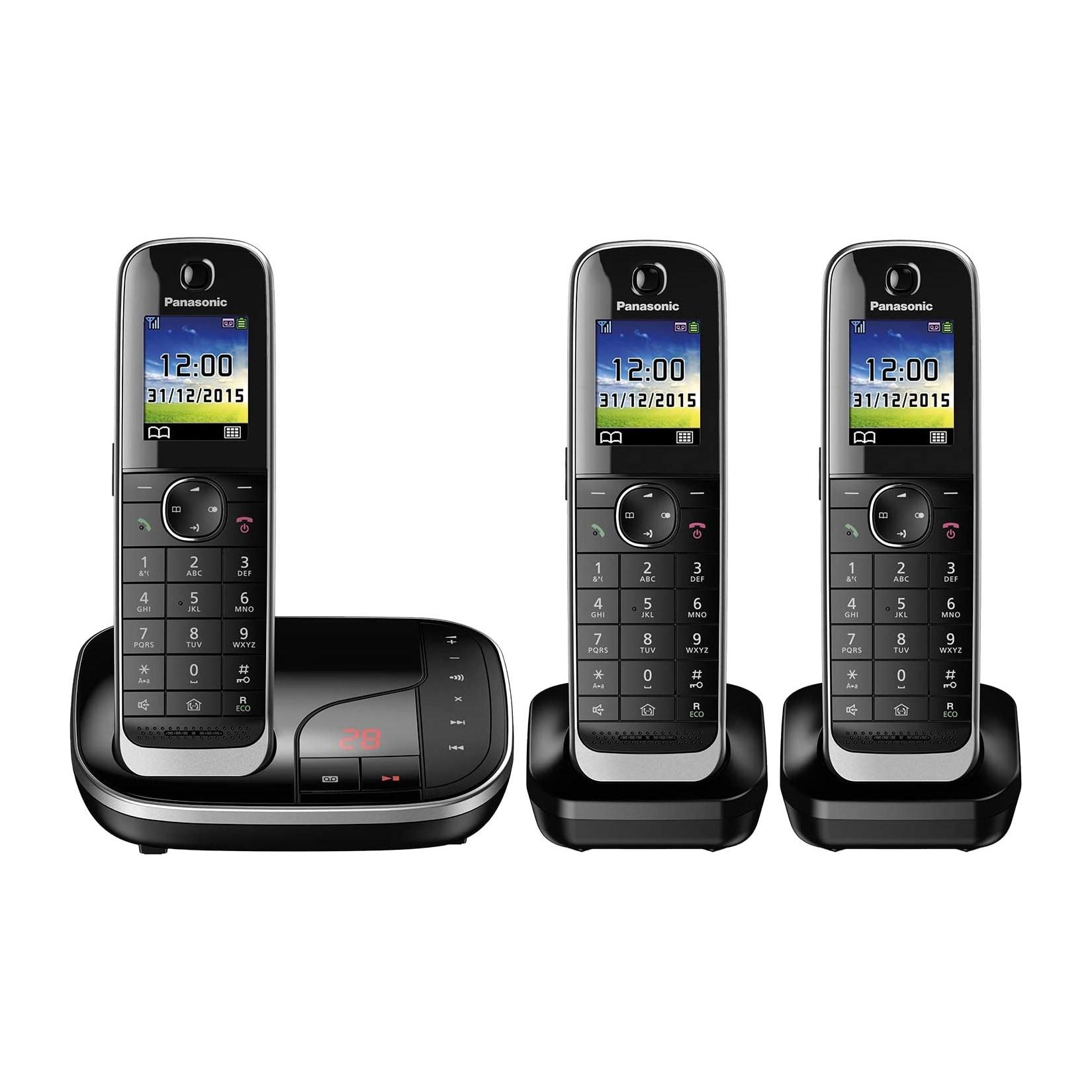 Panasonic KX-TGJ323GB Schnurlos Telefon schwarz