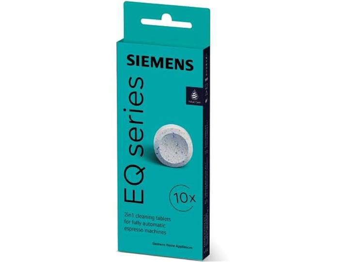 Siemens TZ80001B Schoonmakende Tabletten EQ Bean naar Cup Koffiemachines, Wit