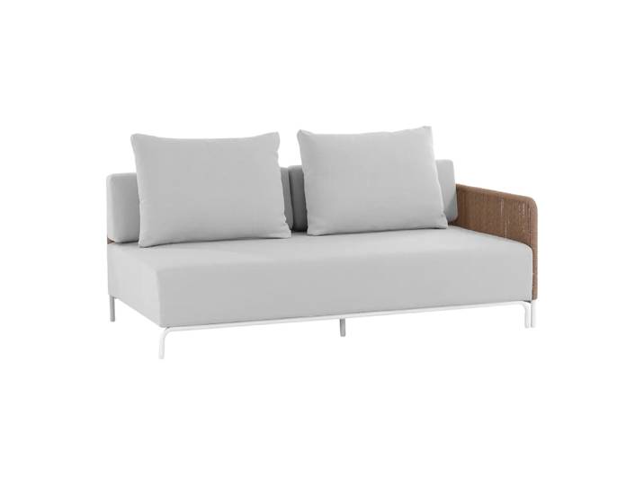 Lounge Element Maui, Edy&liv, hellgrau, Aluminium
