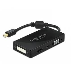 Delock 62073 Mini-DisplayPort Adapter Schwarz 15 cm