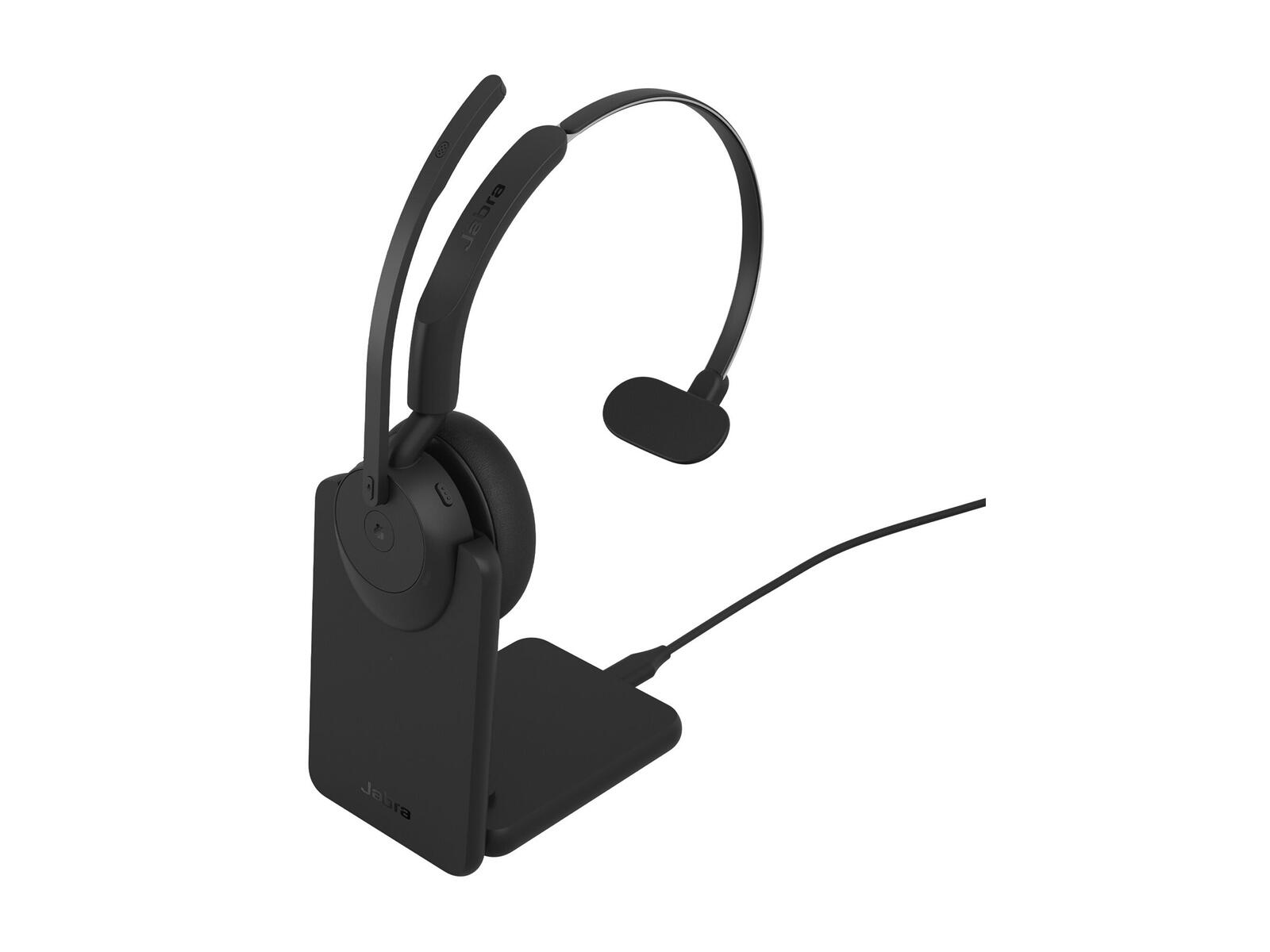 Jabra Evolve3 45 MS Mono Headset On-Ear schwarz 34599-899-989