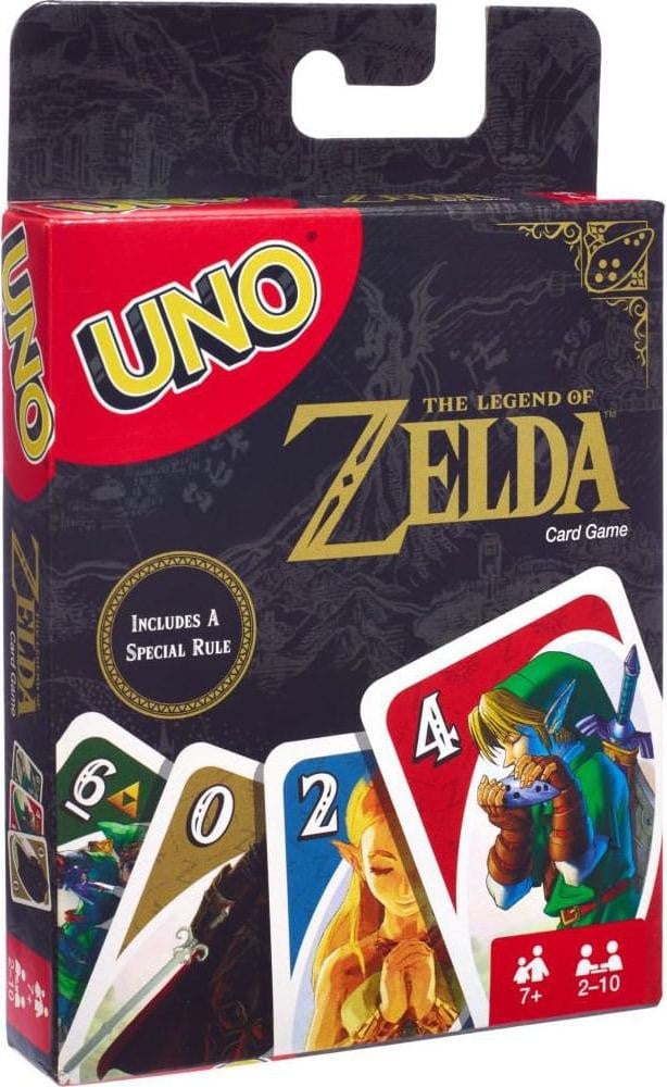 Mattel UNO The Legend of Zelda kaartspel met 112 kaarten