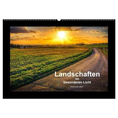 Landschaften im besonderen Licht (Wandkalender 2027 DIN A2 quer), CALVENDO Monatskalender