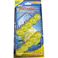 WC-Duftspüler Reinex Lemon 5-Balls 2 x 35g Frische für Ihr WC 2 x 5 Kugeln