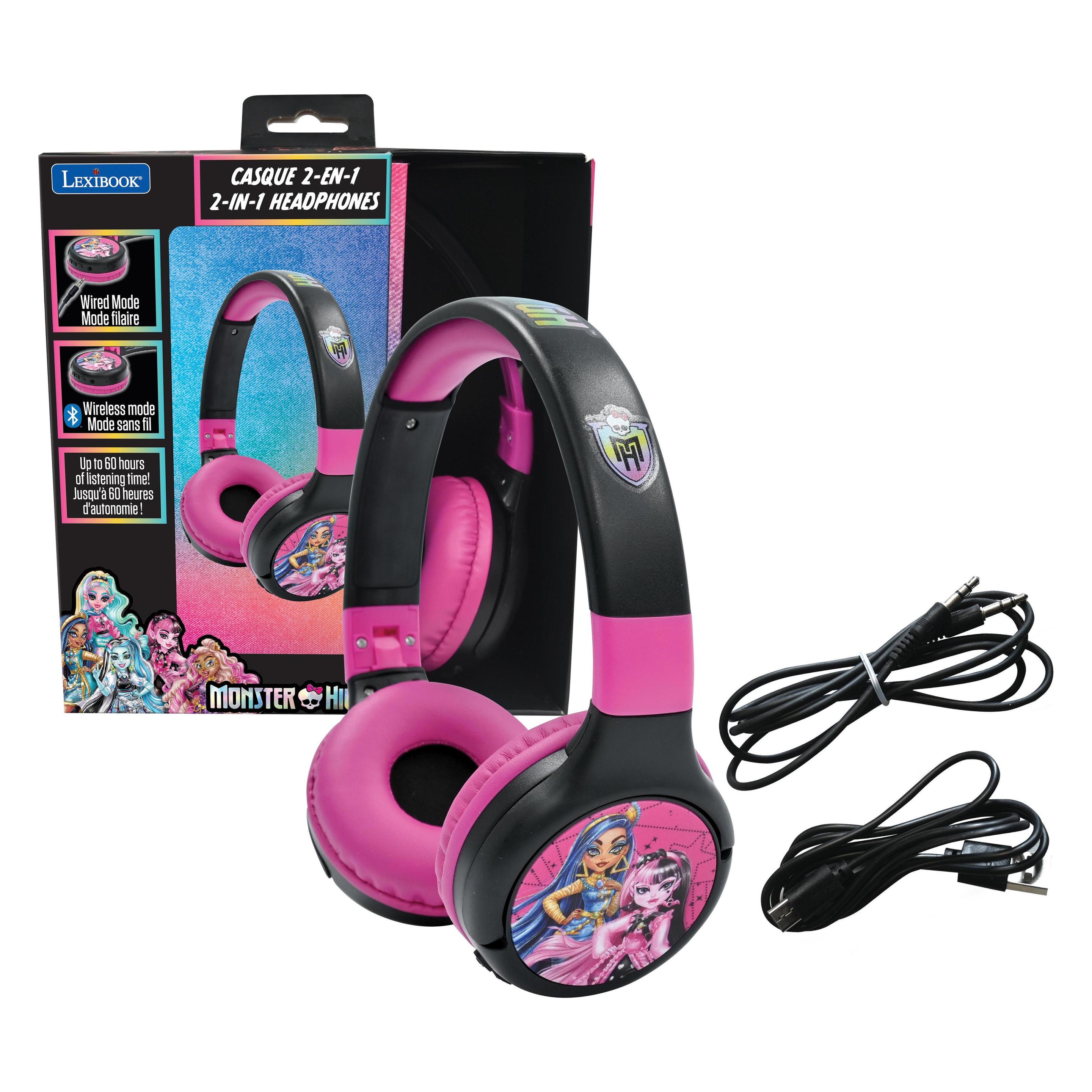 Monster High Bluetooth- und kabellose Kopfhörer - (HPBT010MH)