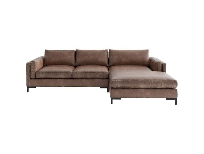 Ecksofa Packo Rotbraun S: 265x160 cm