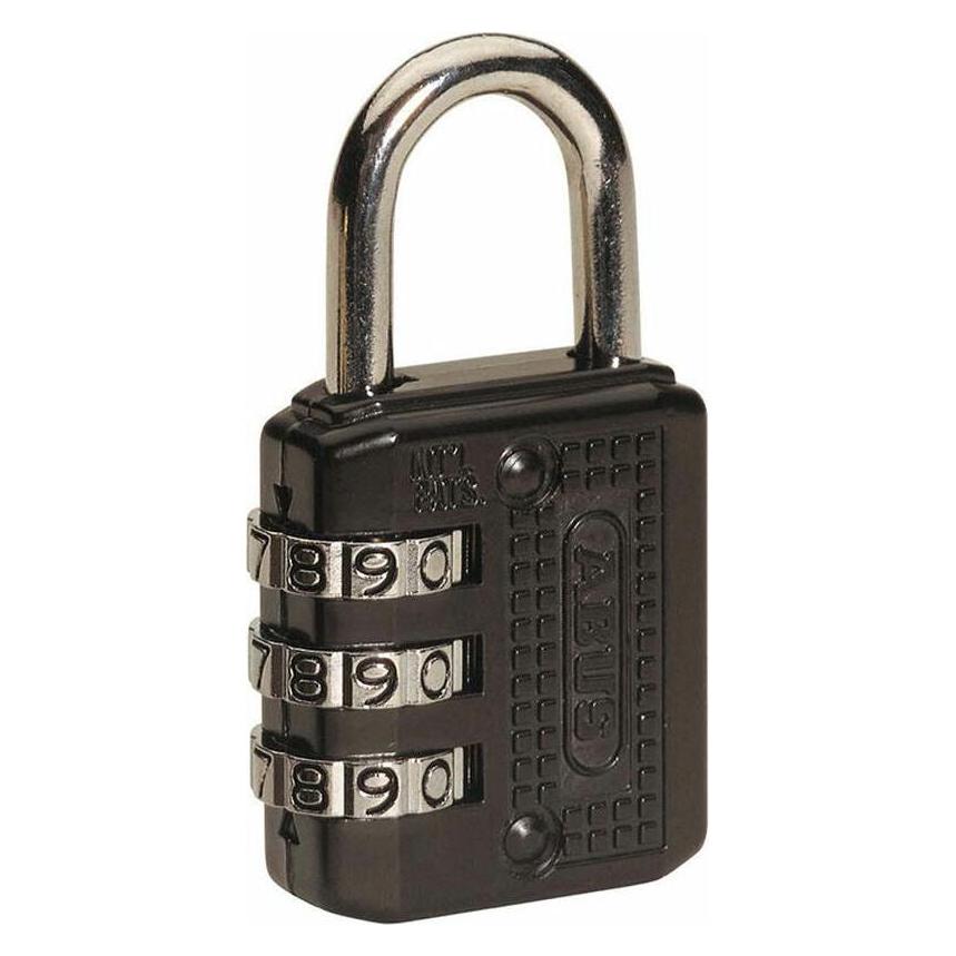 Abus Kombinationsschloss 715/20 Schwarz Stahl Zink (2 cm) (45266304)