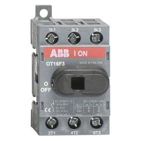 ABB Trennschalter ohne Sicherung 3-polig 16A DIN-S (OT16F3 1SCA104811R1001)