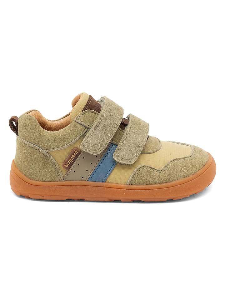 bisgaard Leder-Barfußschuhe in Khaki - 29