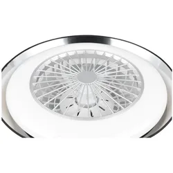 RL live your light REALITY VARBERG - Ventilator - Zwart - incl. 1x SMD 30W, Ventilator, Schwarz