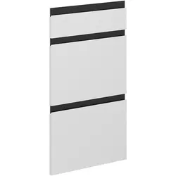 Vicco, Regal, Küchenfront R-Line, Weiss, 39.6 x 71.3 cm Möbelfront für den Schubladenunterschrank