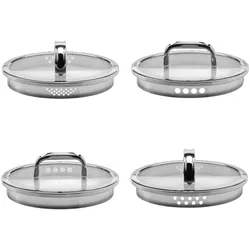 WMF Funzione 4 Avanzata, Pfannenset + Topfset, Silber