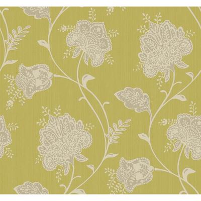 Seabrook Designs Vivienne Paisley Unpasted Wallpaper