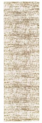 Strick & Bolton Style Haven Pilo Ivory and Taupe Distressed Area Rug