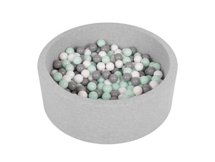 SELONIS Bällebad rundes Bällebad, (Bällepool mit bunten Bällen, 300-tlg., Bällepool mit bunten Bällen), Made in Europe