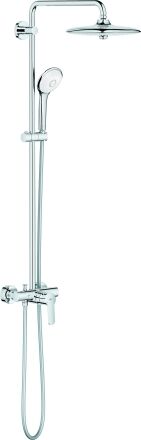 Grohe Euphoria système de douche 27473002 raccord apparent, montage mural, chromé