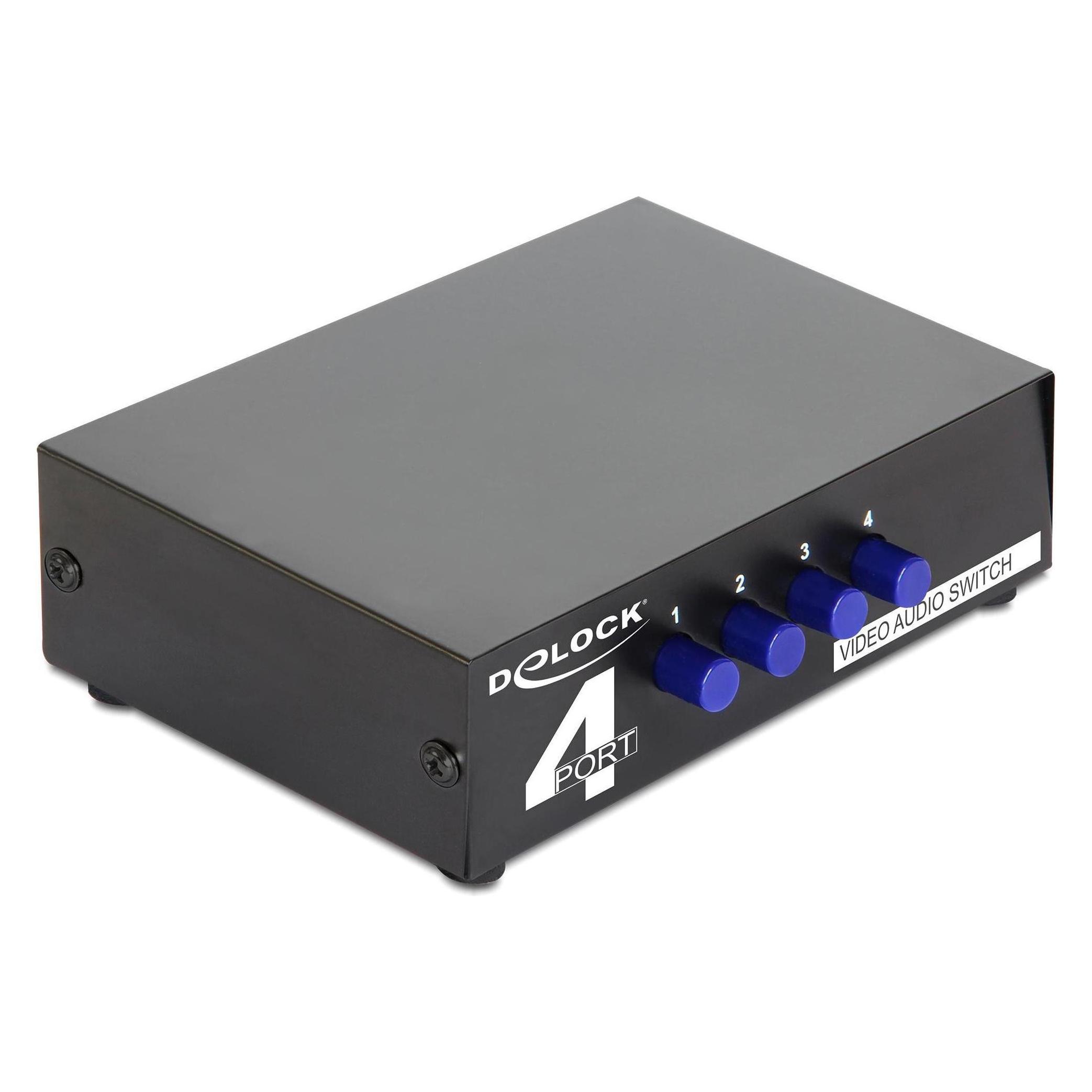 Delock Umschalter Audio / Video (87637)