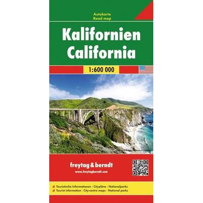 freytag & berndt Straßenkarte Kalifornien 1:600.000, Sonstige von , KOMPASS Freytag & Berndt, 978-3-7079-1433-7