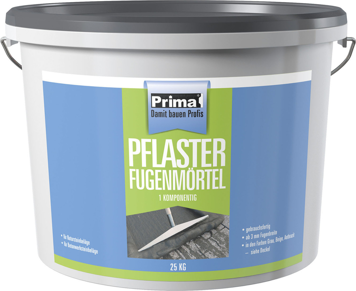 Eurobaustoff PRIMA voegmortel voor bestrating, 1 component, grijs, 25 kg