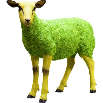Dekofigur KARE DESIGN "Sheep Colore Green", grün, B:59cm H:49cm T:21cm, Polyresin, Dekofiguren