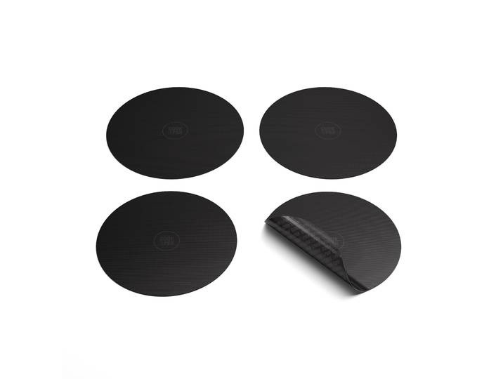 Cook &amp; Pan - Set de protection pour induction Signature - lot de 4 - Sans PFAS - induction - Garantie de 2 ans -