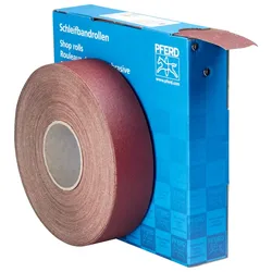 PFERD TOOLS Korund Schleifbandrolle Gewebe SBR Breite 50mm für universelle Anwendung - 45016210
