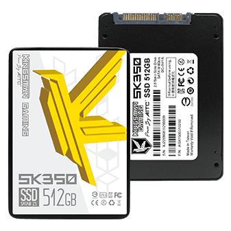 AITC Kingsman SSD 512GB - SK350 2,5" (SATA3, r:520 MB/s, w:450 MB/s) (512 GB, 2.5") (SSDKINGSKSSK350S512250)
