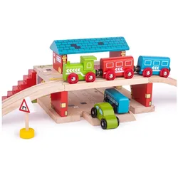 Bigjigs Rail Oberirdischer Bahnhof