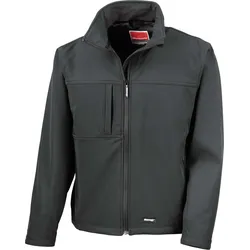 Result Herren 3-Lagen Softshell Jacke Softshell-Jacke R121M black 4XL