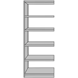 Kerkmann Regalfeld »Office 6 OH« ohne Rückwand 600 mm tief, 75x190x60 cm