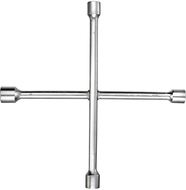 Gedore red Clé en croix, for car, 17 x 19 x 21 mm x 11/16