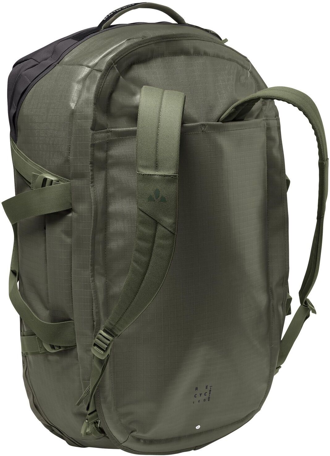 Reisetasche VAUDE "CityDuffel 65", grün (beige, khaki), Taschen, Damen, B/H/T: 40cm x 29cm x 70cm, Polyester, Reisetasche, B:40cm H:29cm T:70cm beige, khaki B/H/T: 40cm x 29cm x 70cm