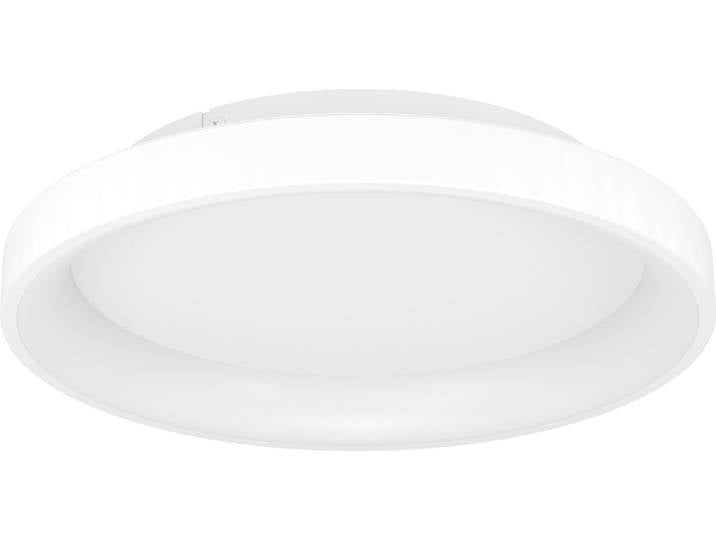 LORETELLO applique/plafonnier lampe éclairage - H7\,5 x Ø35 cm - blanc - 12W incl - IP20