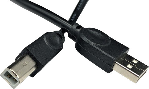 T-ProTek USB-kabel compatibel voor Zebra LP2824 printer en scanner