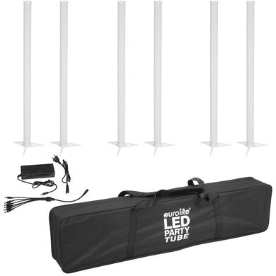 EuroLite Akku LED Party Tube IR Bundle Schwarz