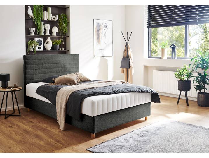 ATLANTIC home collection Josie mit Taschen-Federkernmatratze und Bettkasten