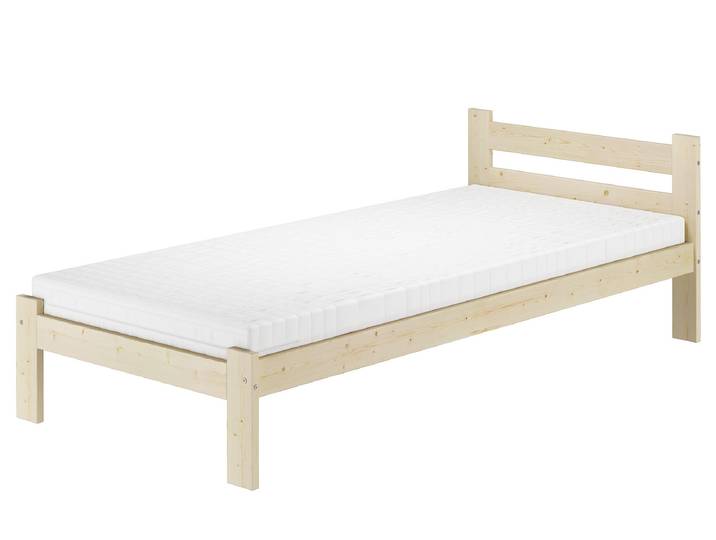 Unbehandeltes Holzbett Futonbett 90 x 200 cm Fichte