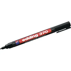 Permanentmarker edding 370 schwarz Packung mit 10 Stück