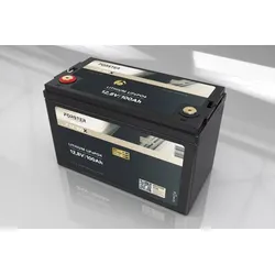 FORSTER 100Ah 12,8V LiFePO4 Premium Lithium Batterie | 200A-BMS-2.1... - 0% MwST. (Angebot gemäß §12 USt Gesetz.)