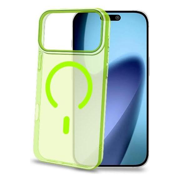 Celly Cover Gialla Magsafe für iPhone 17 (Apple iPhone 17 Pro Max) (COLORMAG1152YLF)